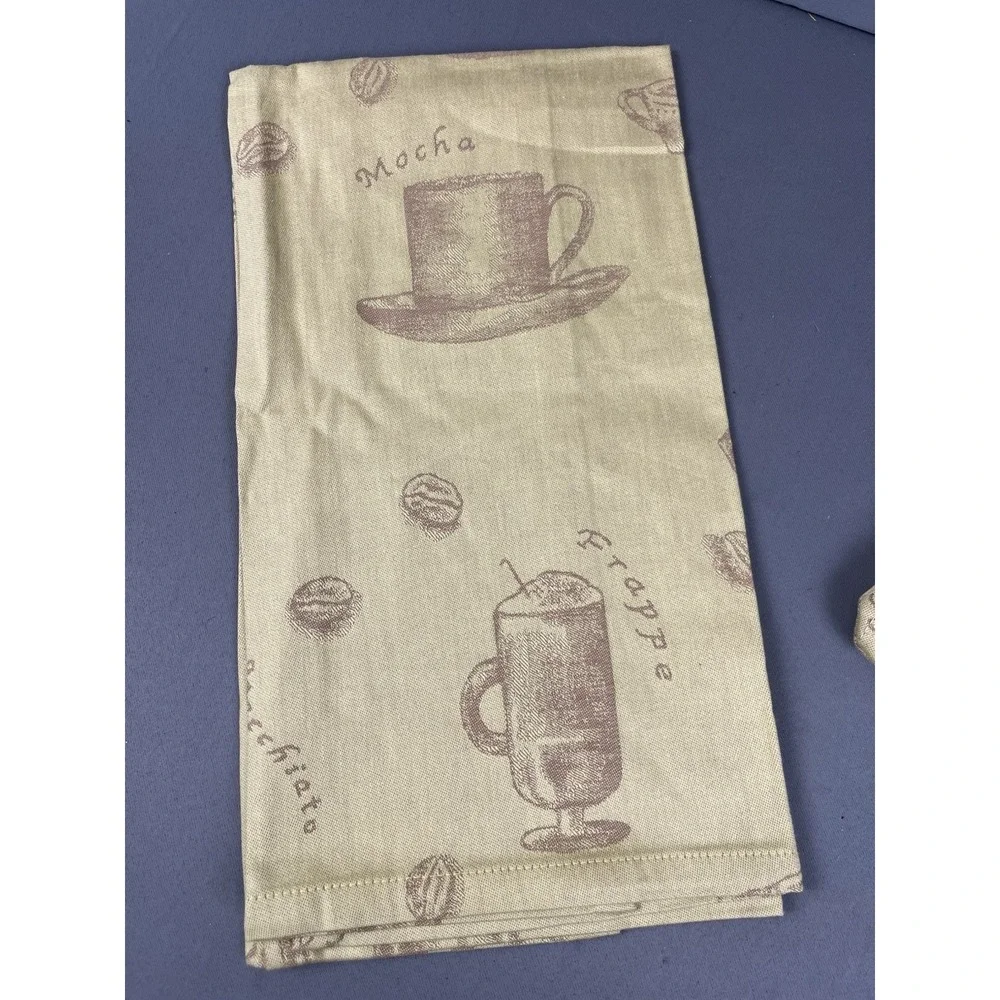 Bodrum Organic Tea Towel, Oven Mitt & Pot Holder Set - Organic Cotton‎ - NEW